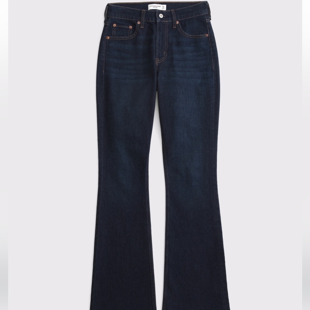 A&F Curve Love High Rise Bootcut Jean